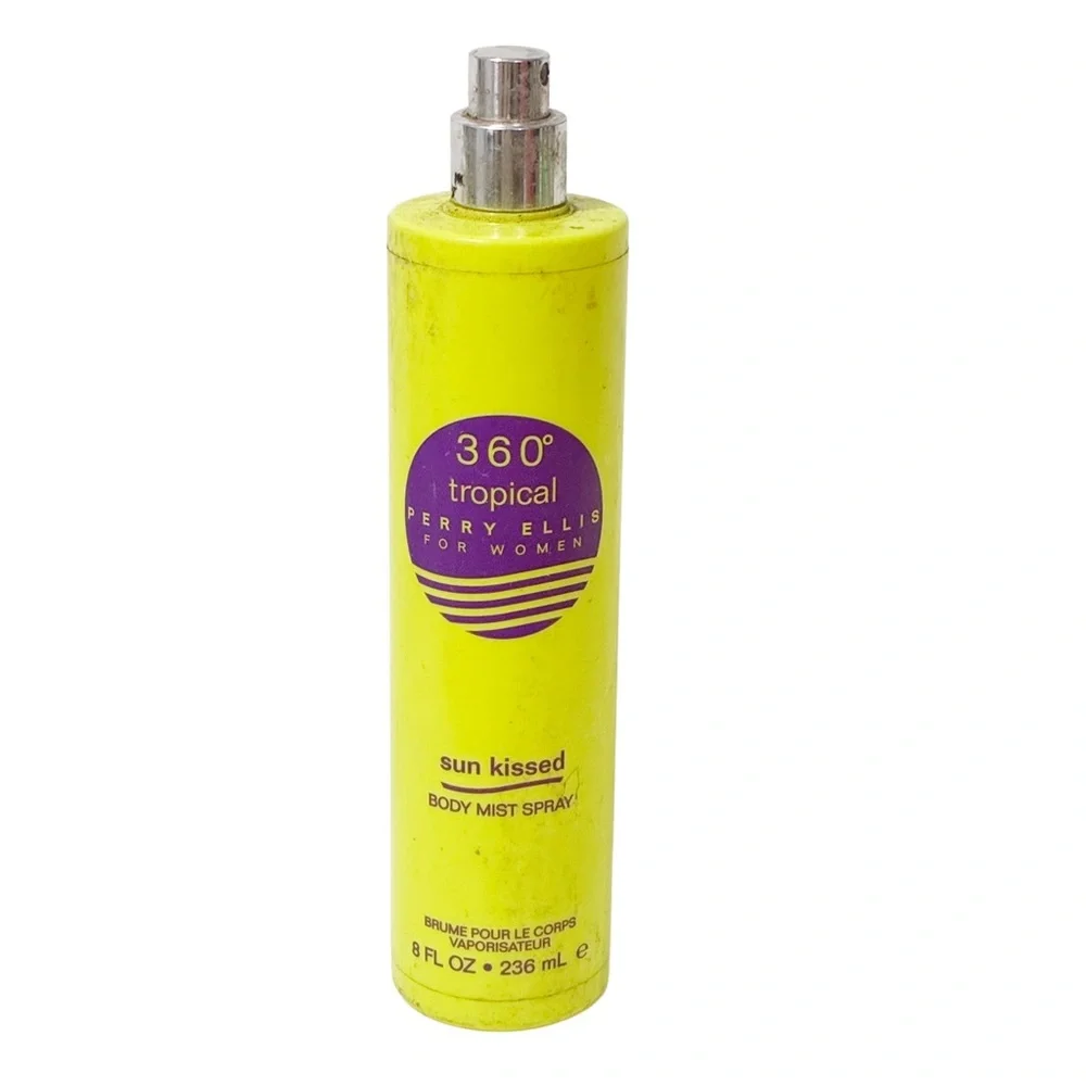 Perry‎ Ellis 360 Tropical Sun Kissed for Women 8.0 oz Body Mist Spray